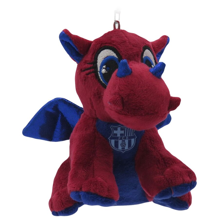 dragon fc barcelona plush keychain