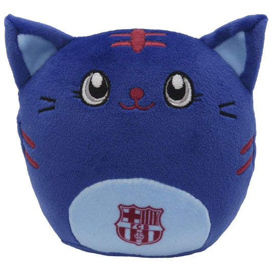 fc barcelona squishy cat plush toy 12cm