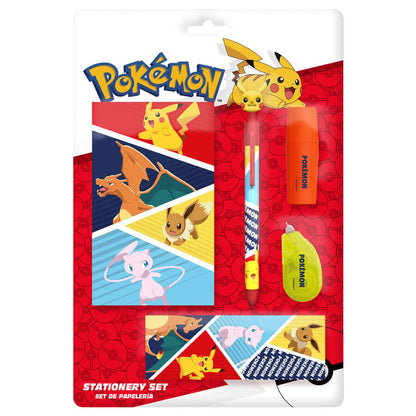 Pokemon stationery blister pack