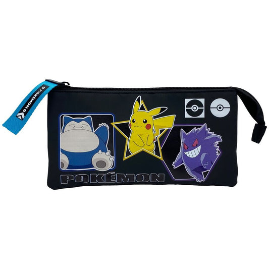 geo pokemon triple pencil case