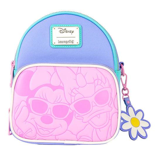 daisy & minnie disney loungefly backpack bag 21cm