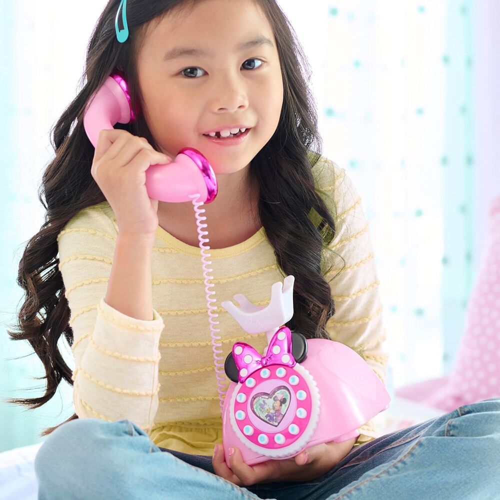 Telefone rotativo da Minnie Mouse da Disney