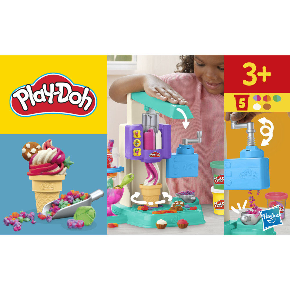 Negozio di gelati multicolore Play Doh