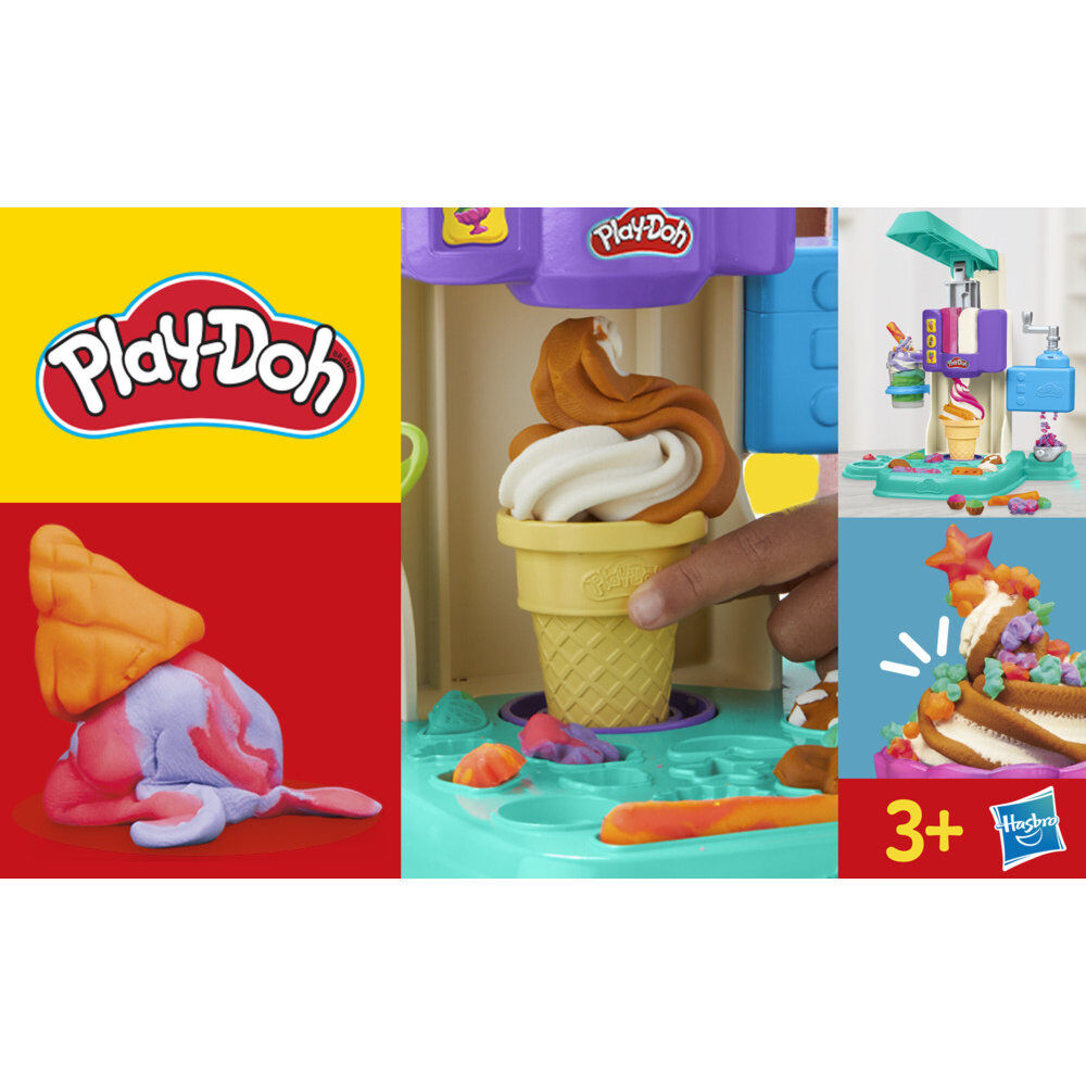 Negozio di gelati multicolore Play Doh