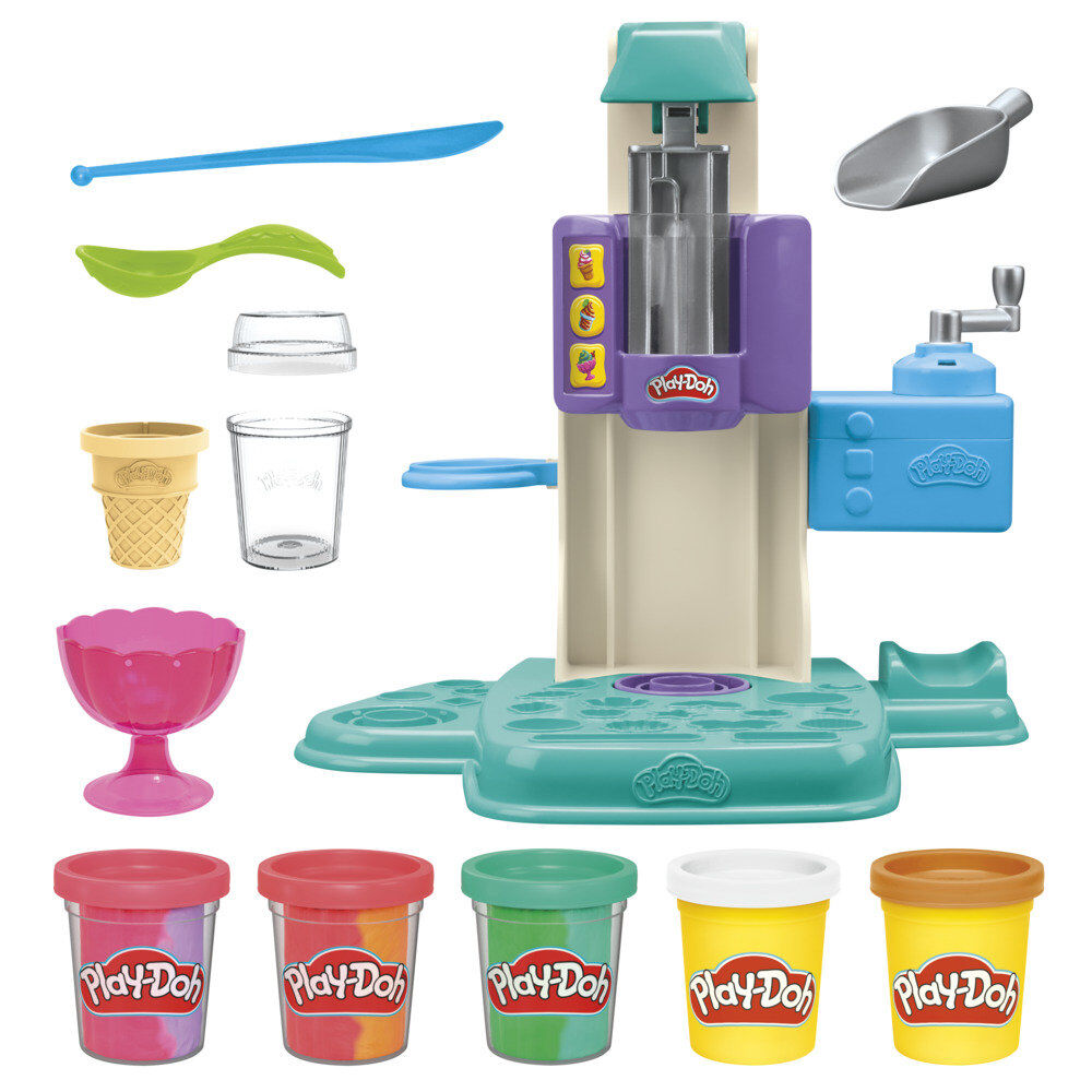 Negozio di gelati multicolore Play Doh
