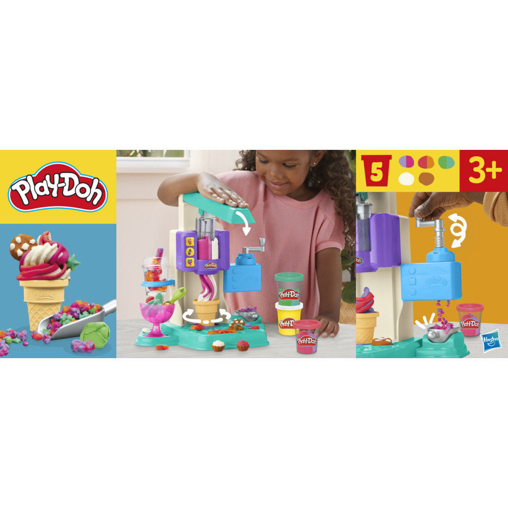 Negozio di gelati multicolore Play Doh