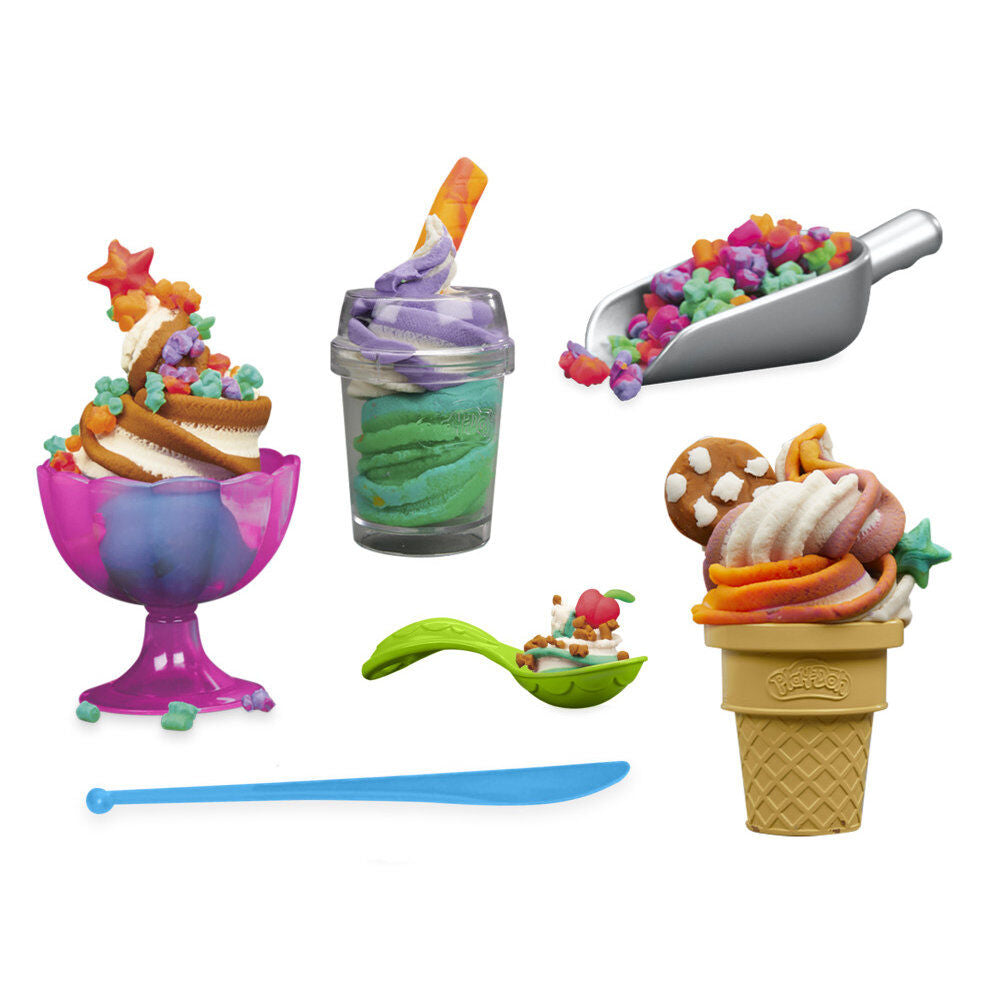 Negozio di gelati multicolore Play Doh