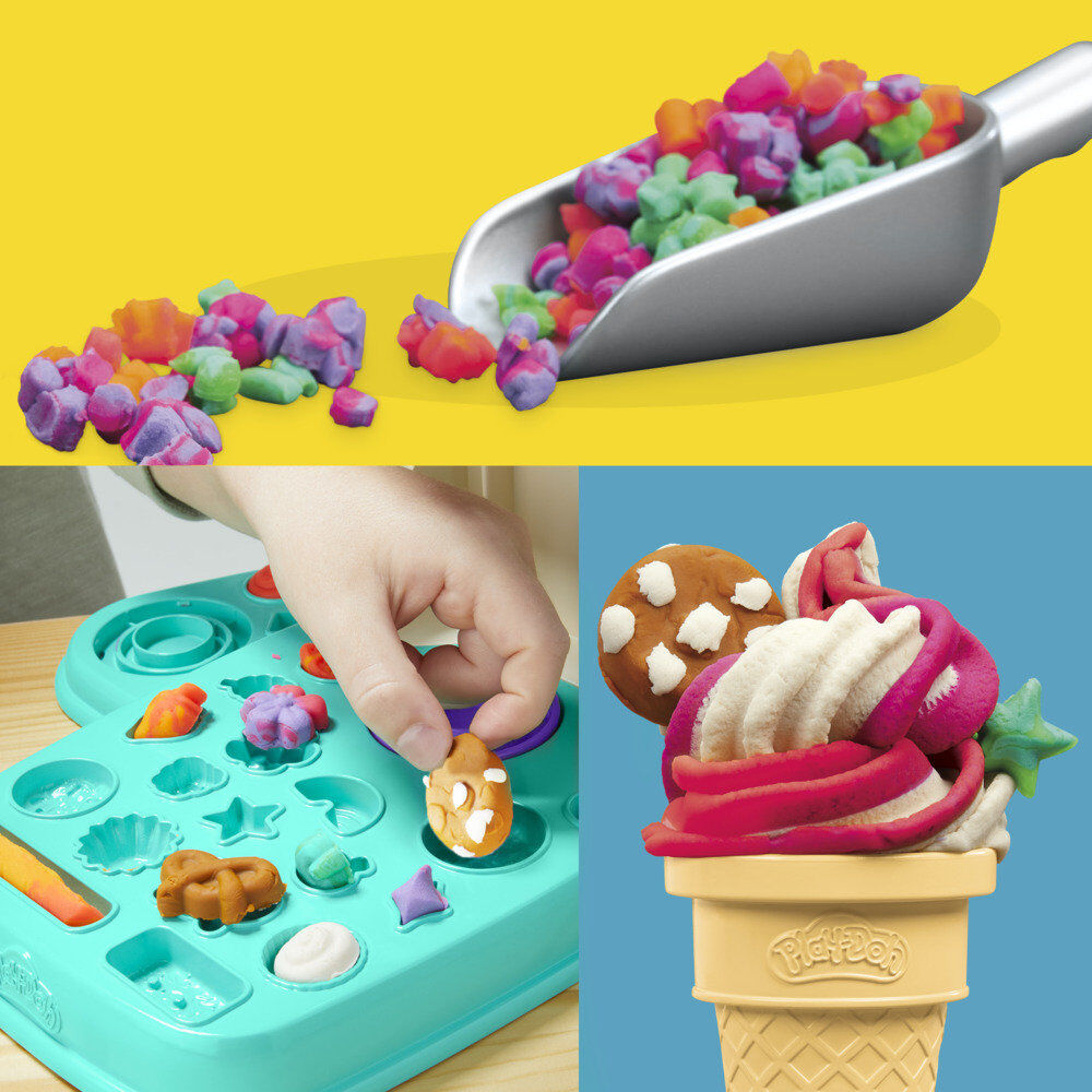 Negozio di gelati multicolore Play Doh