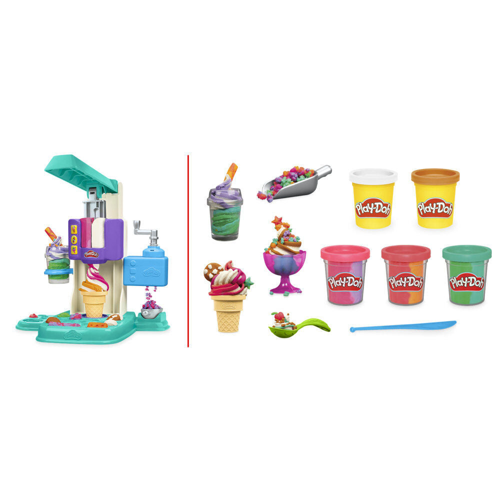 Negozio di gelati multicolore Play Doh