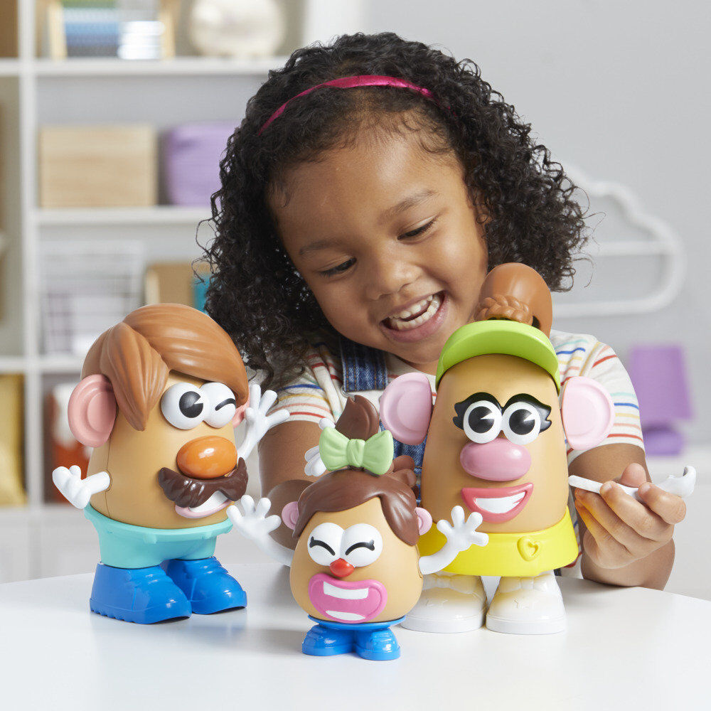 Stelle deine Mr  Potato Head Familie zusammen