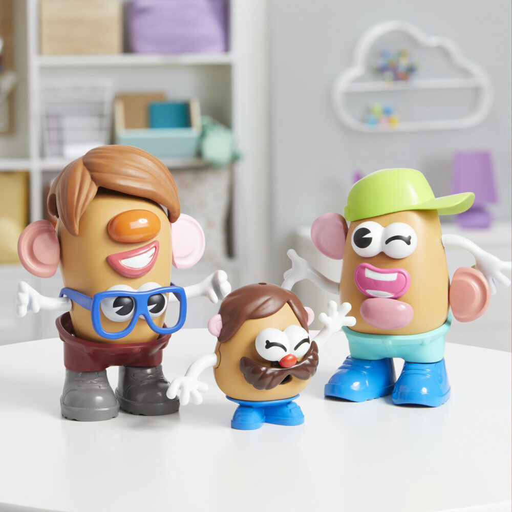 Stelle deine Mr  Potato Head Familie zusammen