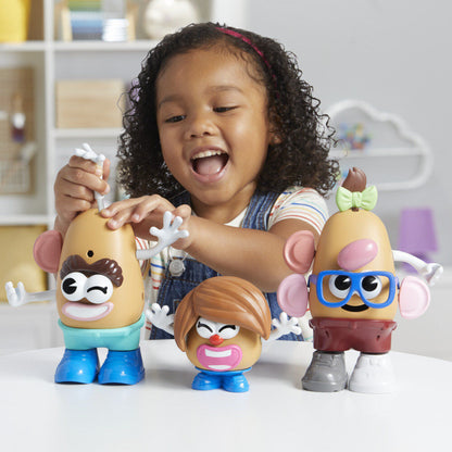 Stelle deine Mr  Potato Head Familie zusammen