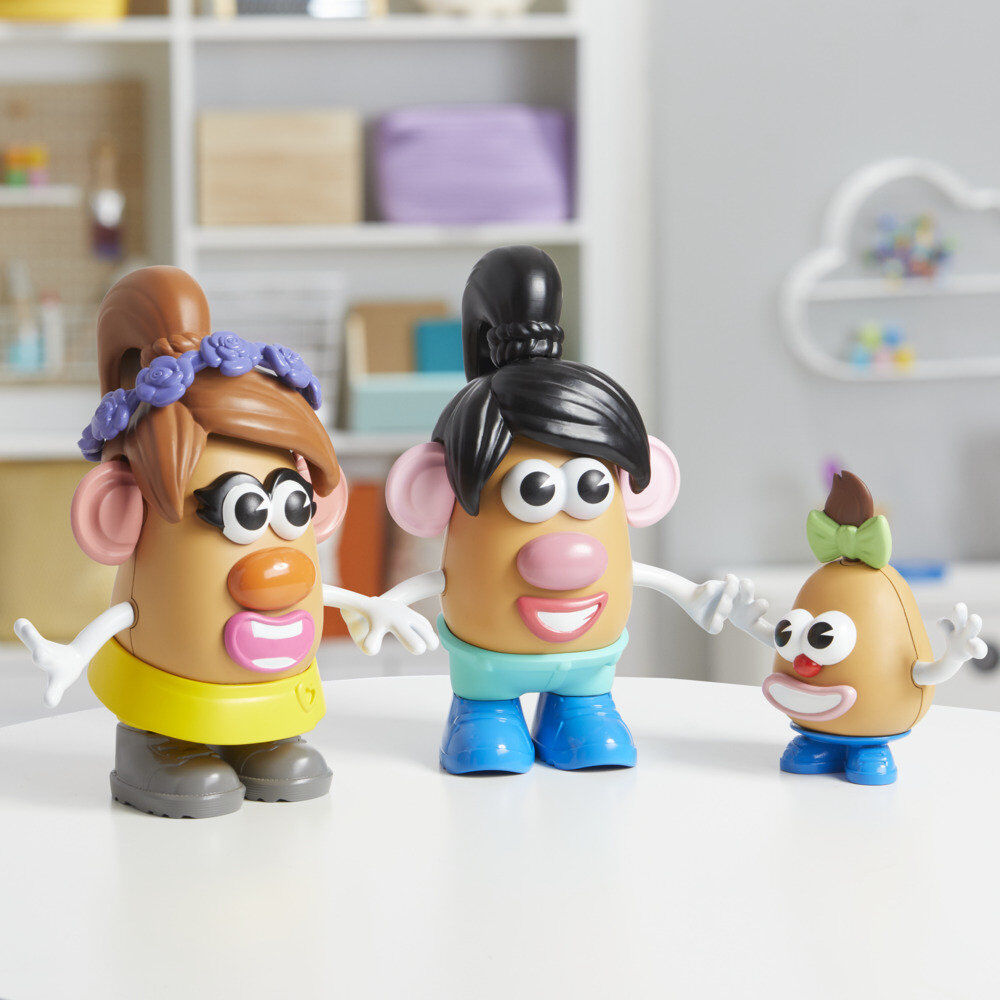 Stelle deine Mr  Potato Head Familie zusammen