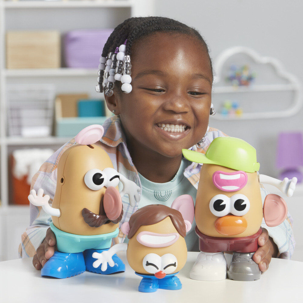 Stelle deine Mr  Potato Head Familie zusammen