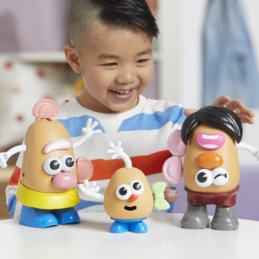 Stelle deine Mr  Potato Head Familie zusammen