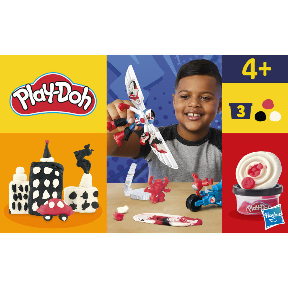 Cortador de motocicletas de plastilina de Marvel Capitán América Marvel