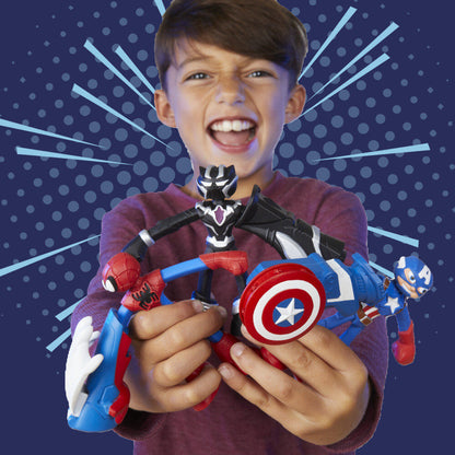 Cortador de motocicletas de plastilina de Marvel Capitán América Marvel