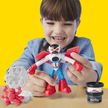 Cortador de motocicletas de plastilina de Marvel Capitán América Marvel
