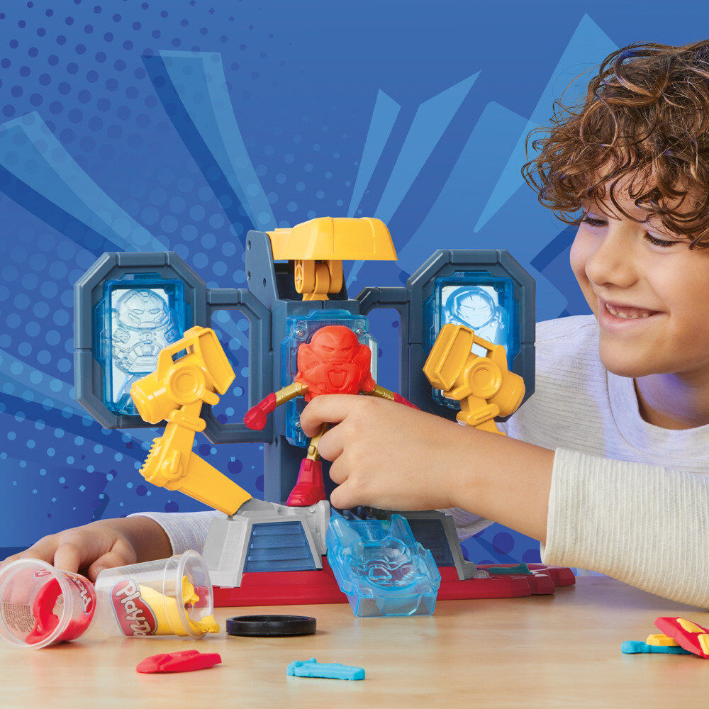 Iron Man Marvel Play Doh Armor Lab