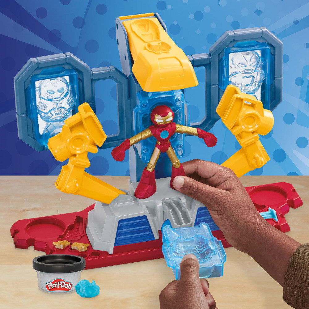 Iron Man Marvel Play Doh Armor Lab
