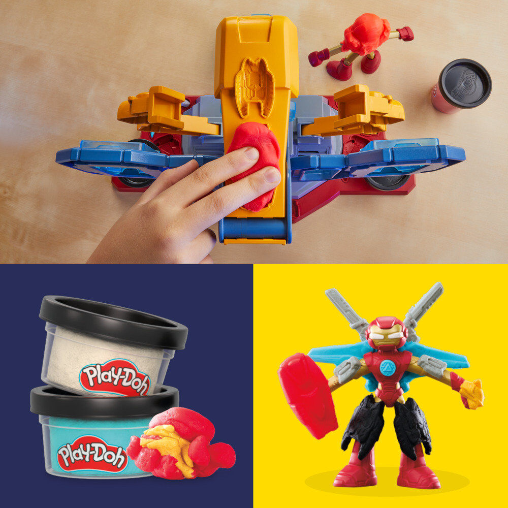 Iron Man Marvel Play Doh Armor Lab