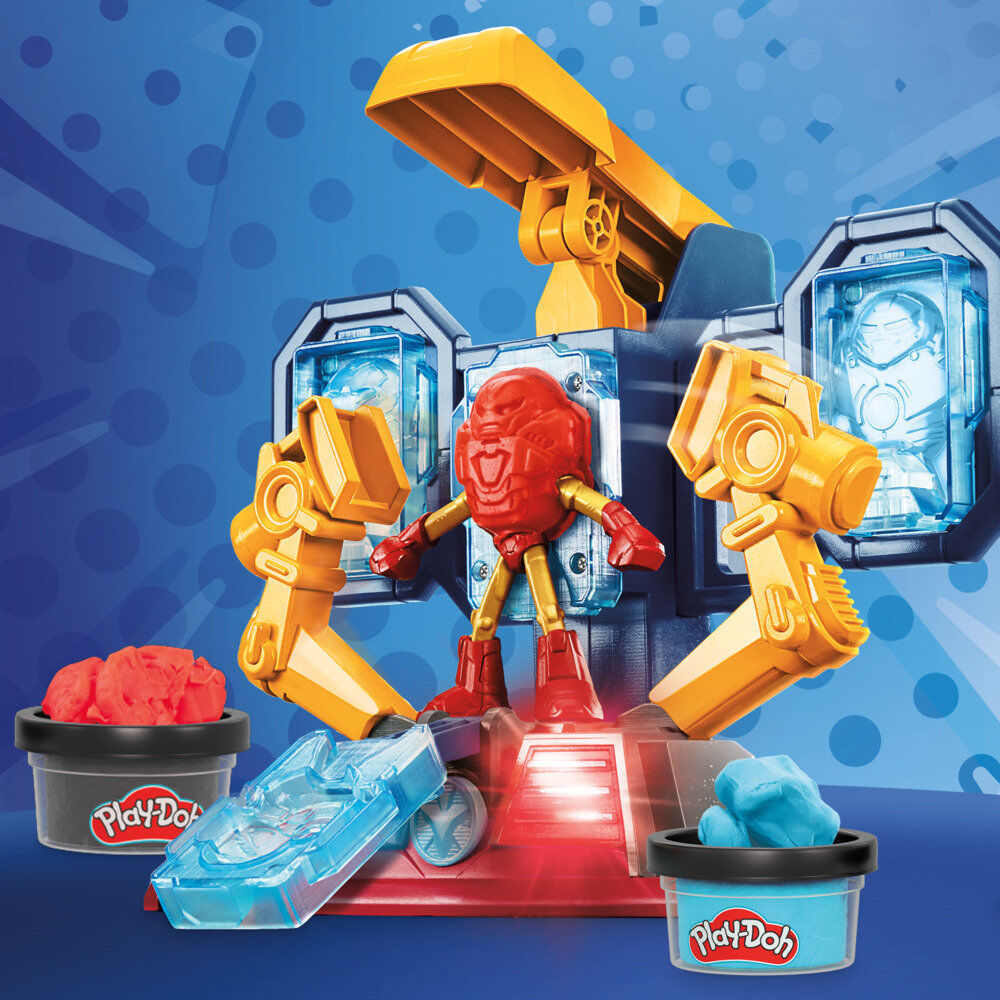Iron Man Marvel Play Doh Armor Lab