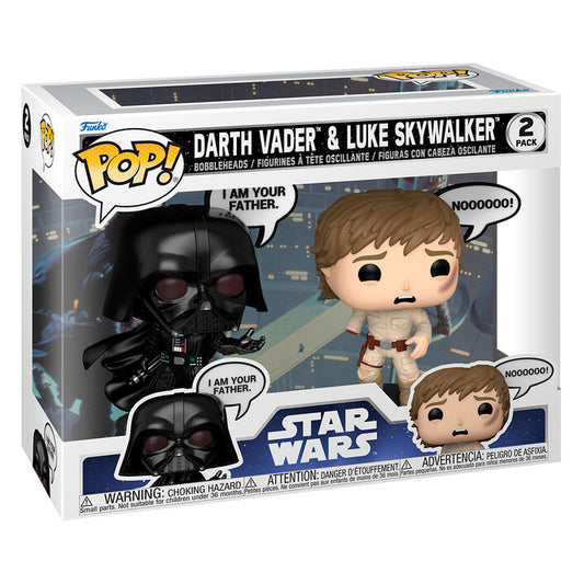 Figurki Blister 2 POP Star Wars Darth Vader i Luke Skywalker