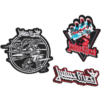 set of 3 judas priest patches