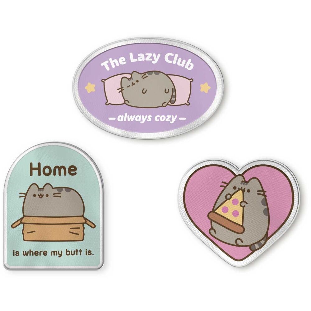 pusheen 3 patch set