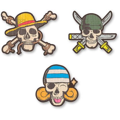 set of 3 one piece patches