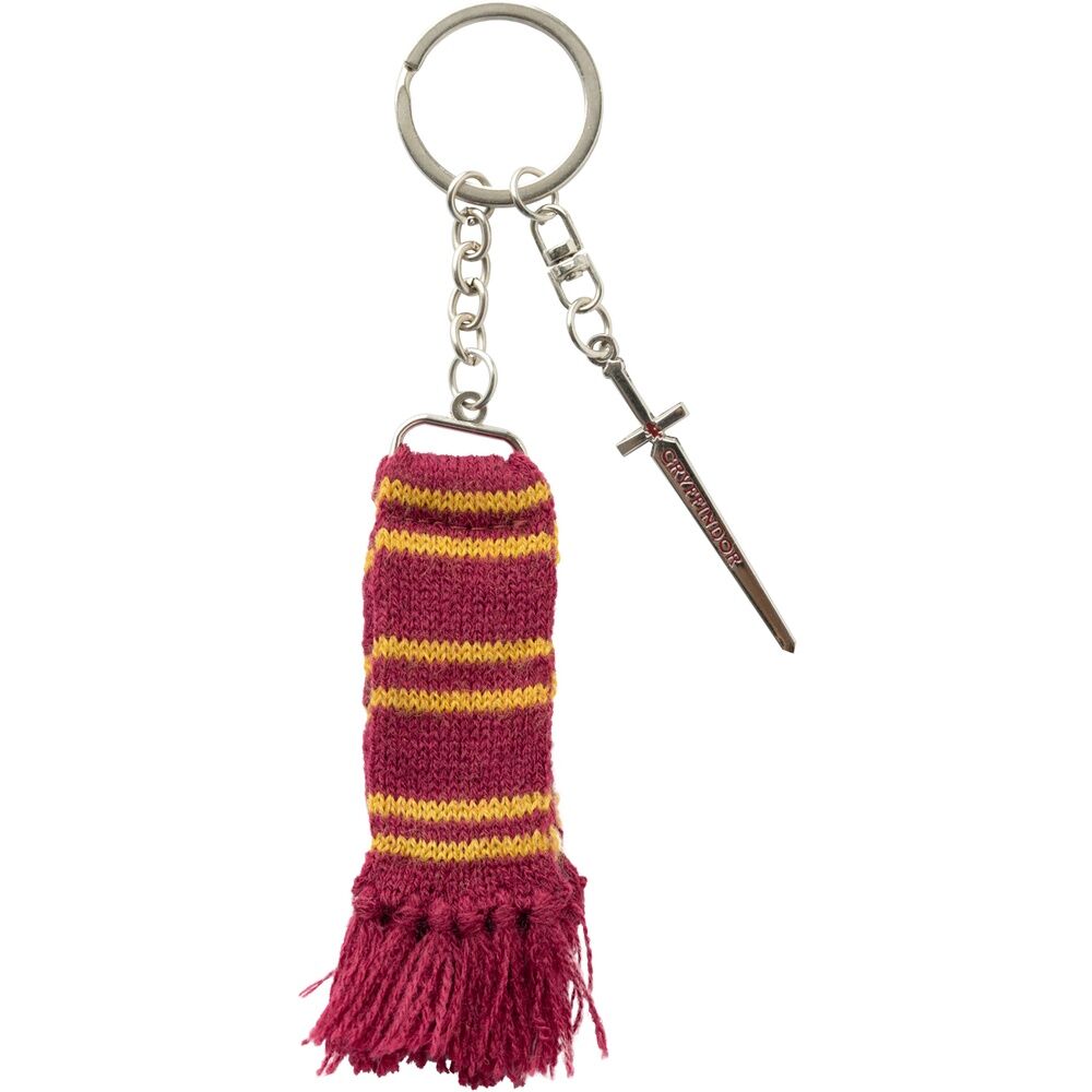 harry potter gryffindor scarf keychain