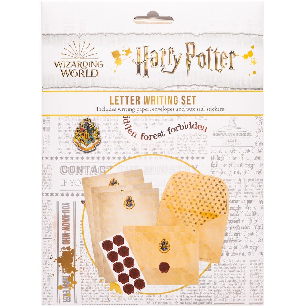 harry potter writing set
