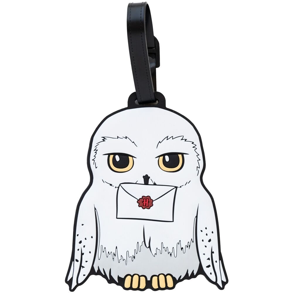 hedwig harry potter luggage tag