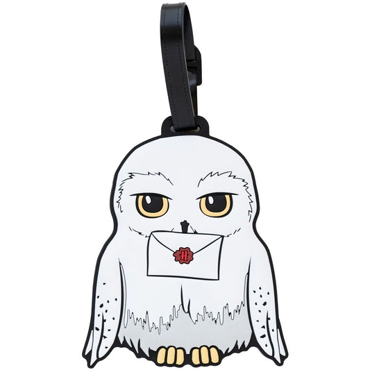 hedwig harry potter luggage tag