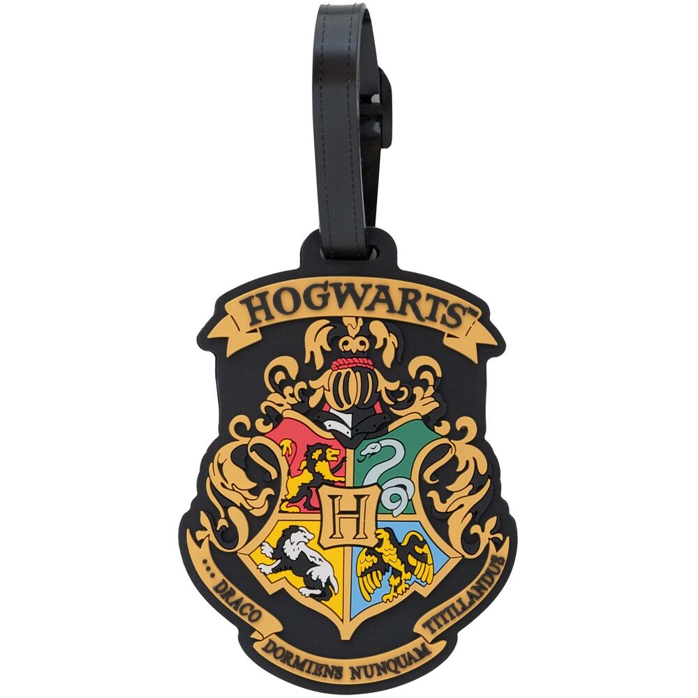 hogwarts harry potter luggage tag