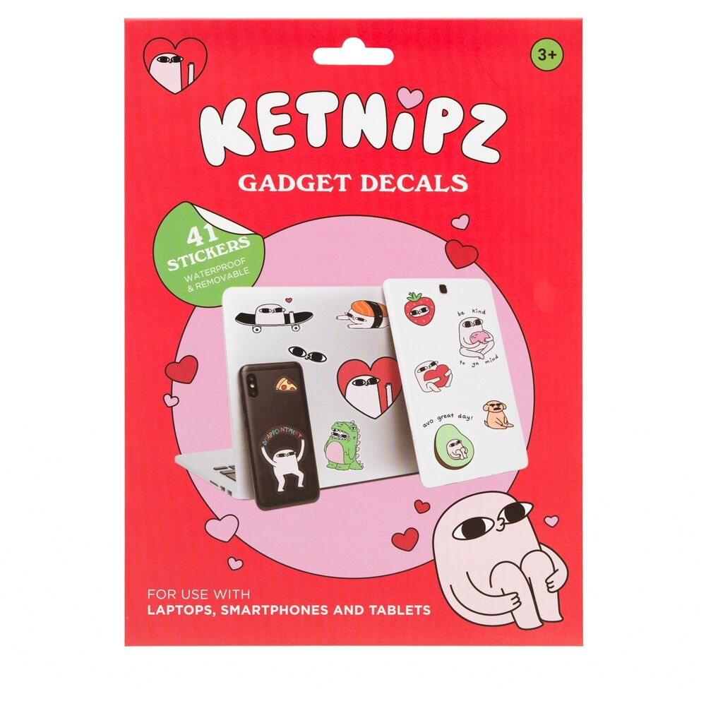 Ensemble d'autocollants réutilisables Ketnipz