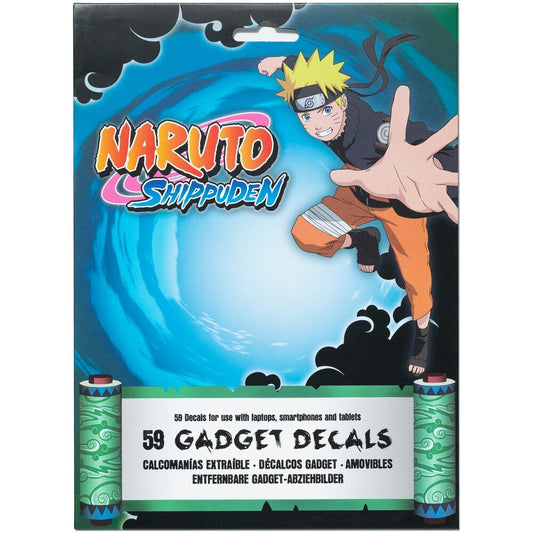 Conjunto de adesivos reutilizáveis ​​de Naruto Shippuden