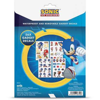 Sonic the Hedgehog wiederverwendbares Aufkleber Set