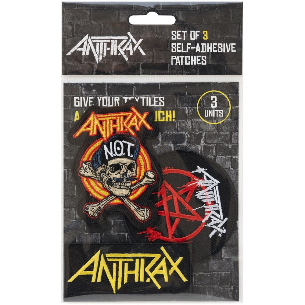 Anthrax 3 Patch Set