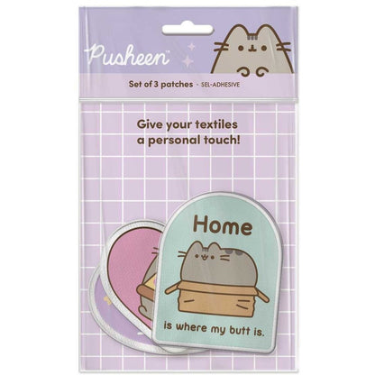 Pusheen 3 teiliges Aufnäher Set