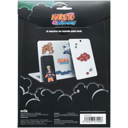 Conjunto de adesivos reutilizáveis ​​de Naruto Shippuden