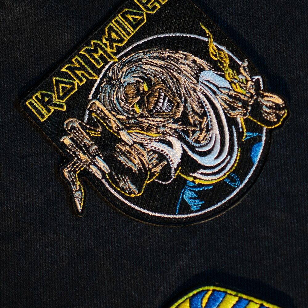 Lot de 3 écussons Iron Maiden