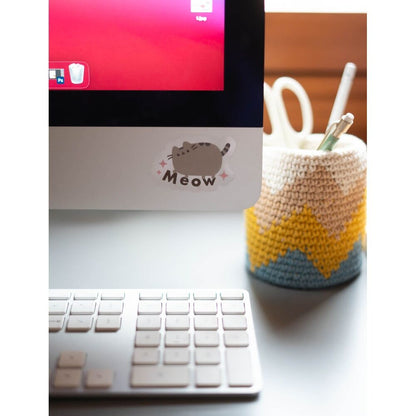 Ensemble d'autocollants réutilisables Pusheen