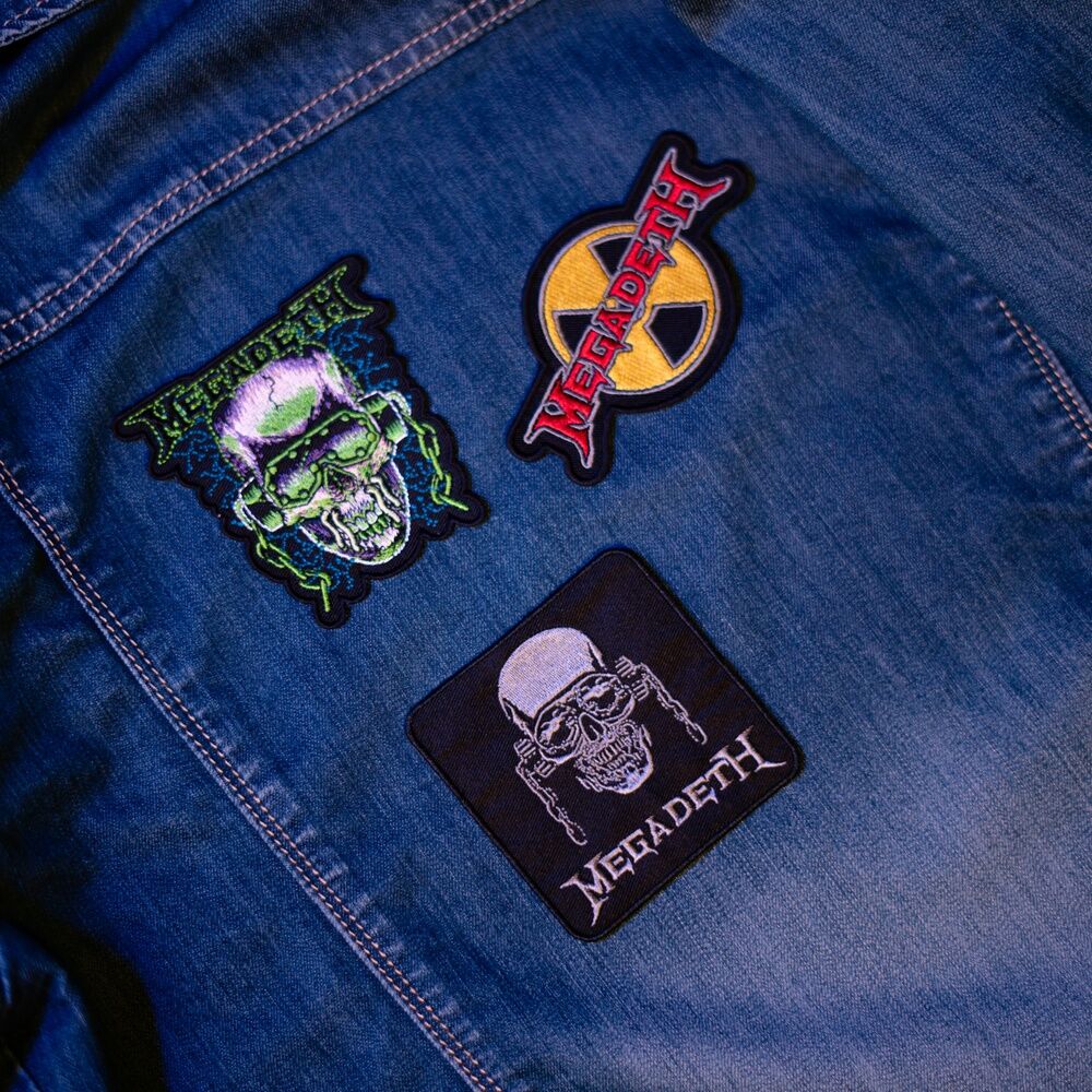 Conjunto de patches Megadeth 3
