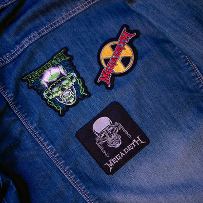 Conjunto de patches Megadeth 3