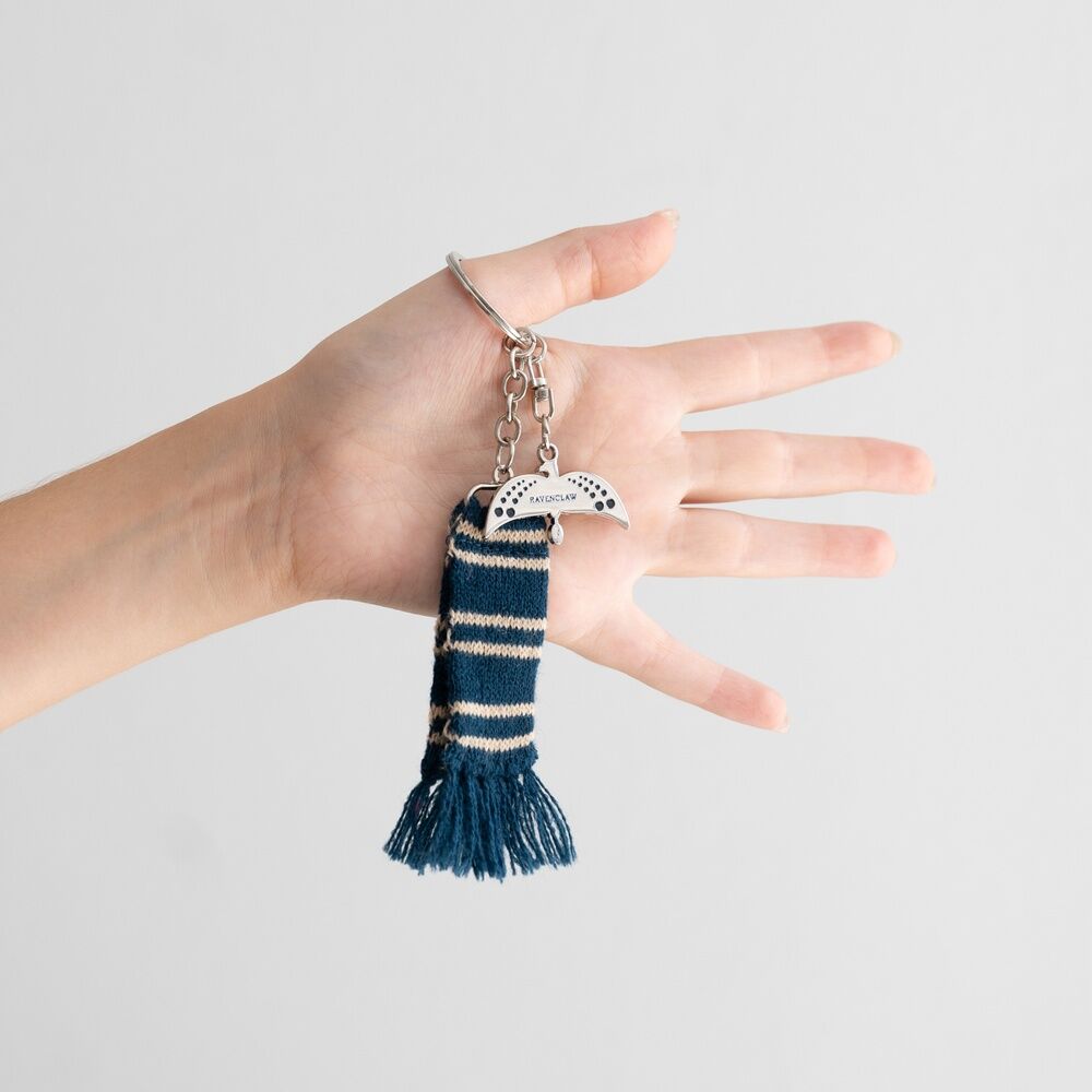 chaveiro de cachecol da Corvinal de Harry Potter