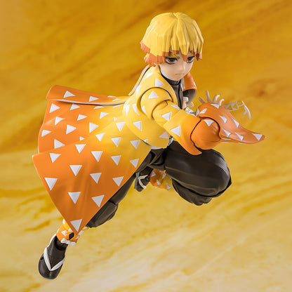 Figure S.H. Figuarts Zenitsu Agatsuma Demon Slayer Kimetsu no Yaiba 14cm
