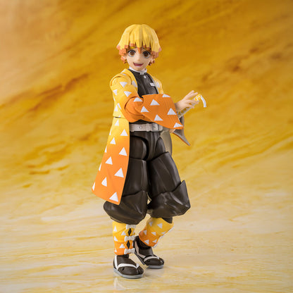 Figure S.H. Figuarts Zenitsu Agatsuma Demon Slayer Kimetsu no Yaiba 14cm
