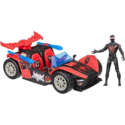 Launcher Car + Miles Morales Figur Venom Versus Epic World of Action Spider Man Marvel