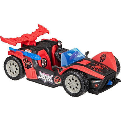 Launcher Car + Miles Morales Figur Venom Versus Epic World of Action Spider Man Marvel